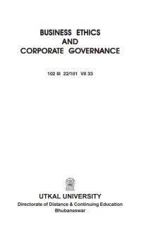 Image of BUSINESS ETHICS AND CORPORATE GOVERNANCE