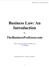 Image of BUSINESS LAW