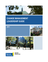 Image of CHANGE MANAGEMENT LEADERSHIP GUIDE
