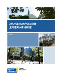 CHANGE MANAGEMENT LEADERSHIP GUIDE