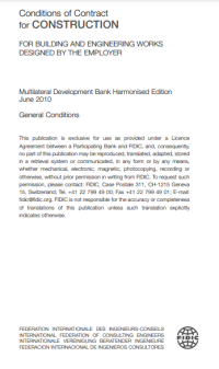 Image of Conditions of Contract for CONSTRUCTION