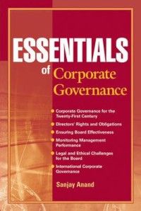 ESSENTIALS of Corporate Governance