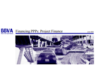 Financing PPPs: Project Finance