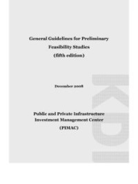 Image of General Guidelines for Preliminary  Feasibility Studies