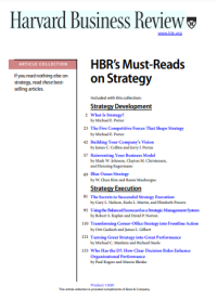 Image of HBR’s Must-Reads on Strategy