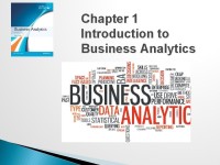 Introduction to Business Analytics