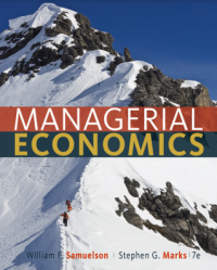 MANAGERIAL ECONOMICS