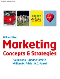 Marketing: CONCEPTS AND STRATEGIES