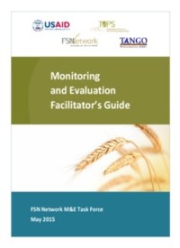 Image of Monitoring and Evaluation Facilitator’s Guide