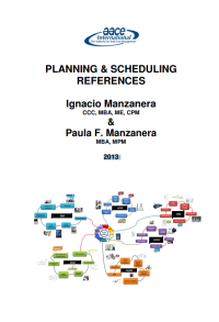 Image of PLANNING & SCHEDULING REFERENCES