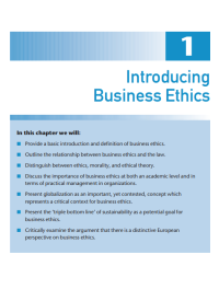 Principles of business ethics