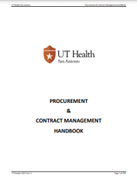 Image of PROCUREMENT & CONTRACT MANAGEMENT HANDBOOK