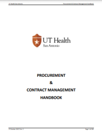 PROCUREMENT & CONTRACT MANAGEMENT HANDBOOK