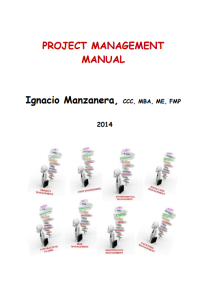 PROJECT MANAGEMENT MANUAL PART 1