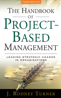 Image of THE HANDBOOK OF PROJECT-BASED MANAGEMENT