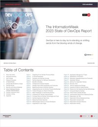 Image of The InformationWeek 2023 State of DevOps Report