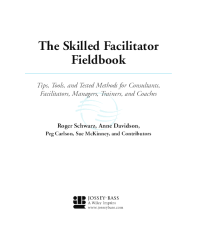 Image of The Skilled Facilitator Fieldbook